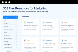 Marketing Resources List