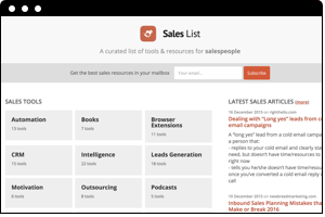 SALESLIST